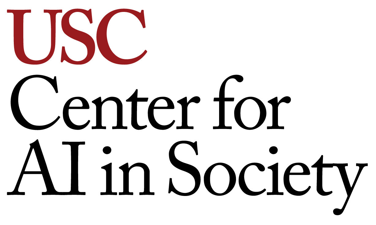 USC Center for Artificial Intelligence in Society